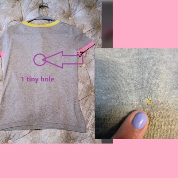 CHANEL size 34 Top / Shirt '08P Pink CC with CC buttons - Picture 12 of 16